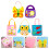 5 Sets Children Handbag Cartoon Pattern Hand-Woven Diy Materials 9