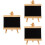 Tableau Noir Enfant 3 Pièces Dessin Bois 7