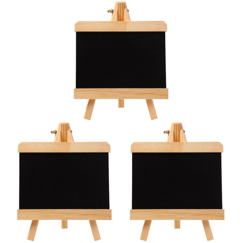 Tableau Noir Enfant 3 Pièces Dessin Bois 2