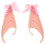 6 Delar Cosplay Älvöron Ljusstenar Hörsel Halloween Present 2