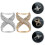 2 Sjaalklemmen Sjaalringen Mode Kleding Sieraden 11