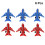 12 Pcs Mini Airplane Model Toy For Kids Educational Cognition 9