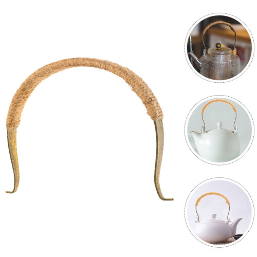 Anti Scald Teapot Grip Handle Replacement Rustic Kettle Pot Handle S 1