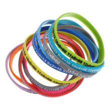 12Pcs Silicone Wristband Multiplication Tables