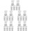 50 Unidades Baile Base Salpicadero Móvil 9