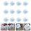100 Pcs Disposable Round Tea Bags Filter Paper Spices Pouch 3