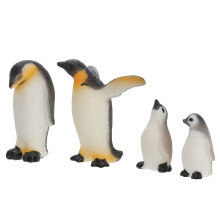 4Pcs Resin Penguin Model Durable Animal Craft For Home Office School