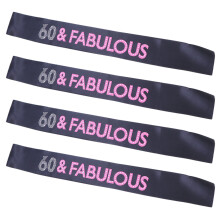 8 Pièces Ceinture 60E Anniversaire Épaule