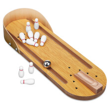 Tabletop Mini Bowling Game Set For Kids And Adults Indoor