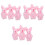 9 Pièces Statue Miniature Peluche Décor Micro 5