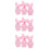 9 Pièces Statue Miniature Peluche Décor Micro 10