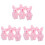9 Pièces Statue Miniature Peluche Décor Micro 4