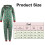 Πιτζάμα Onesie με κουκούλα και φερμουάρ για ενήλικες, ολόσωμο με σχέδιο άλκης και 8