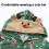 Πιτζάμα Onesie με κουκούλα και φερμουάρ για ενήλικες, ολόσωμο με σχέδιο άλκης και 5