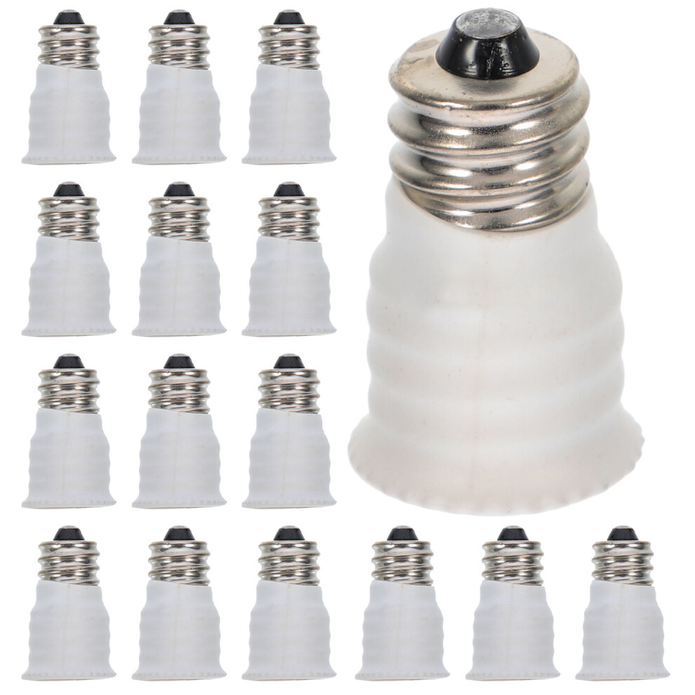 15Pcs Bulb Adapter Converters E12 To E14 For Chandelier Lamp Light 3552695169823