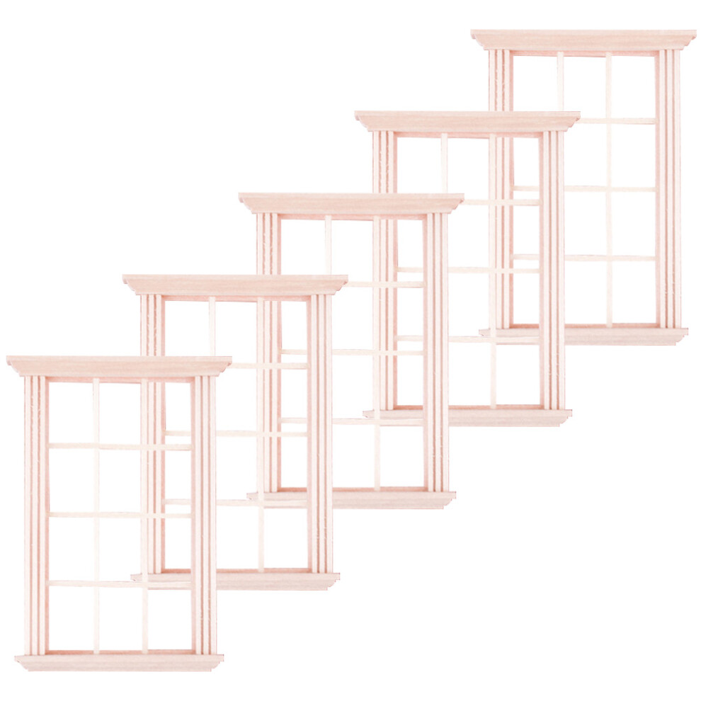 Photos - Other Toys 5Pcs Mini House Window Toys For Children Decorations Furniture