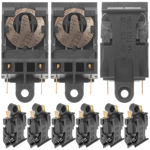 12Pcs Thermostat Switch 16A 250V Water Kettle Temperature Control