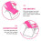 3Pcs Beach Lounge Chairs Kids Plaything Mini House Decorative Chairs 10