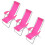 3Pcs Beach Lounge Chairs Kids Plaything Mini House Decorative Chairs 5