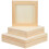 8 Pcs Wooden Square Craft Frames Diy Photo Frames For Crafts 2