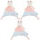 3 Pièces Serviette Apaisante Bébé Jouet - 3