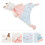 3 Pièces Serviette Apaisante Bébé Jouet - 10