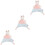 3 Pièces Serviette Apaisante Bébé Jouet - 5