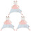 3 Pièces Serviette Apaisante Bébé Jouet - 2