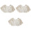 3 Pezzi Mantello in Paillettes Per Cosplay e 4