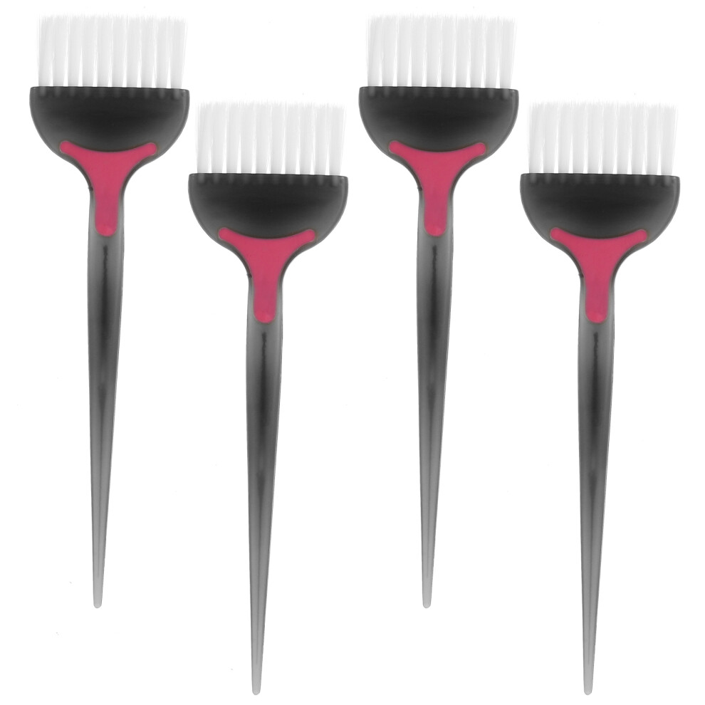 Iplusmile 4Pcs Professional Hair Dye Brush And Dyeing Comb For Home And Salon