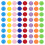 80Pcs Mini Plastic Balls For Game Props And Playing Activities 9