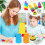 1 Set Stacking Cups Children Reaction Training Educational Toys 6