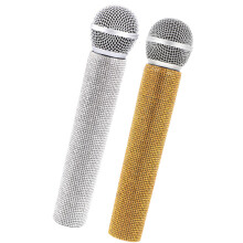 2Pcs Simulated Microphone Toy Model For Pretend Play