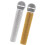2Pcs Simulated Microphone Toy Model For Pretend Play 1