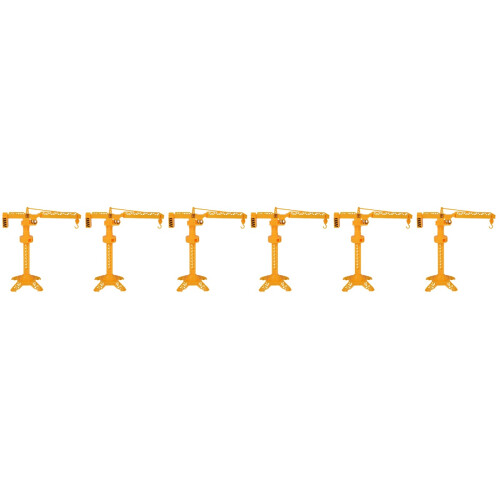 6 Pcs Plastic Rotate Slewing Crane Toy For Kids 1