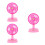 3Pcs Kids Plastic Mini Simulation Air Fan For Children 6