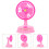 3Pcs Kids Plastic Mini Simulation Air Fan For Children 10