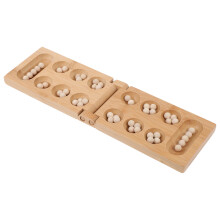 1Pc Mancala Puzzle Game African Chess Strategy Game For Kids Khaki