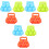9 Pcs Plastic Makers Winter Snow Molds For Outdoor 4
