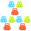 9 Pcs Plastic Makers Winter Snow Molds For Outdoor 3