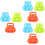 9 Pcs Plastic Makers Winter Snow Molds For Outdoor 7