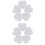 10 Sets Blank Sublimation Heart Shaped Jigsaw Puzzles For Diy 6
