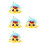 4 Set Materiali Cuffiette Bambini Lavoretti 5
