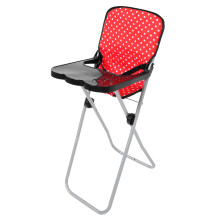 Baby Doll High Chair Toy With Tray For Feeding And Sitting
