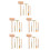 10 Sets Kids Archaeological Excavation Tools With Hammer Brush 4