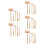 10 Sets Kids Archaeological Excavation Tools With Hammer Brush 6