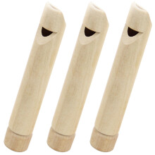 9 Pcs Wooden Whistle Toys For Kids Educational Flutes