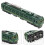 Metal 1/48 Scale Vintage Train Model Desktop Decor 9