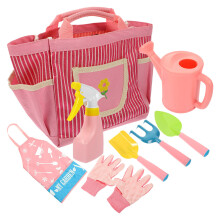 Kids Gardening Tools Set With , Rake, Watering Can, Apron