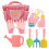 Kids Gardening Tools Set With , Rake, Watering Can, Apron 3